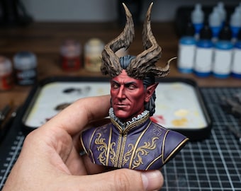 Suave Devil Dealmaker Bust STL | Resin & FDM Compatible | Digital Download
