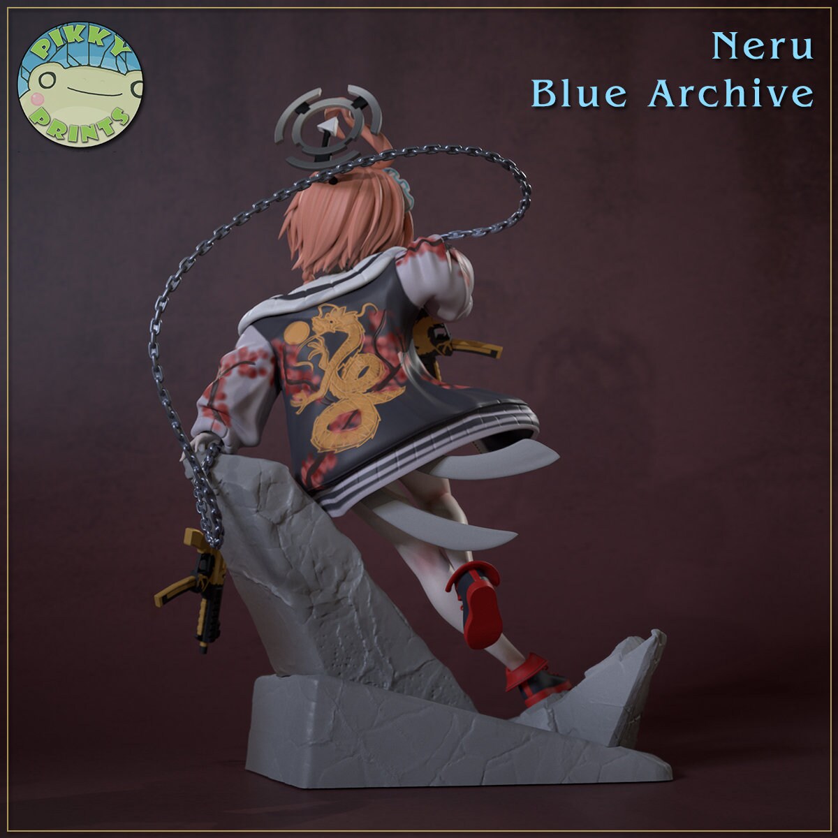 Neru 3D STL File for 3D Printer 3D Print Model Gift Movie Lover