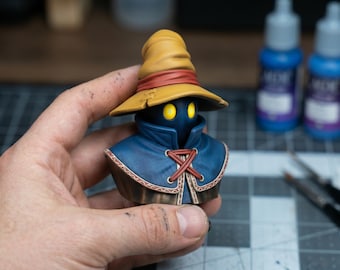 Timid Hollow Mage Bust STL | Resin & FDM Compatible | Digital Download