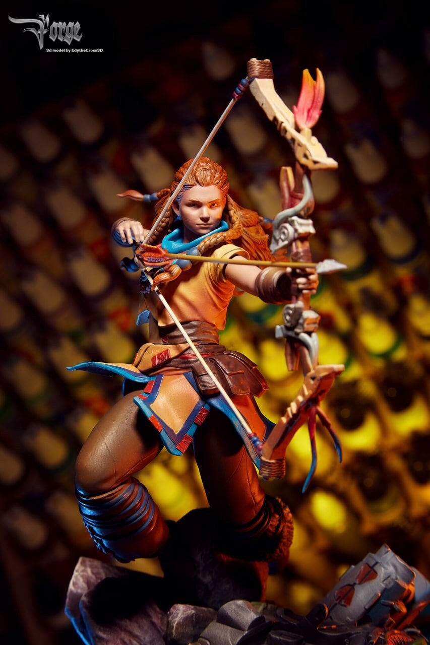 Aloy NSFW Miniature 3d Printed Resin – ThreeDTreasury Resin Miniatures