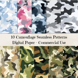 Carta digitale mimetica, carta digitale mimetica dell'esercito, sfondi militari, disegni patriottici per l'artigianato, modelli senza soluzione di continuità 12x12
