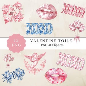 Chinoiseries roses des cliparts Saint-Valentin, Clipart floral de chinoiseries, Clipart Style chinoises, Clipart Png de la Saint-Valentin, XO Design Floral