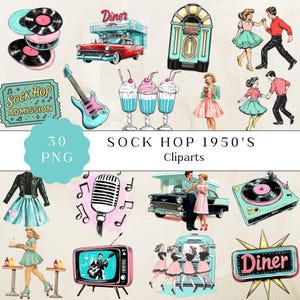1950s Graphics - Etsy