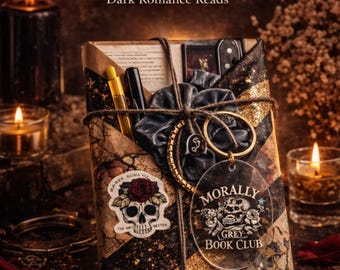 Dark Romance Blind Book Club- can substitute genre.