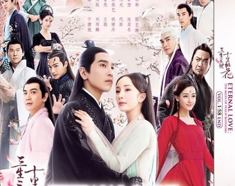 Eternal Love:Ten Miles Of Peach Blossoms Vol.1-58 End Chinese Drama Dvd English Subs