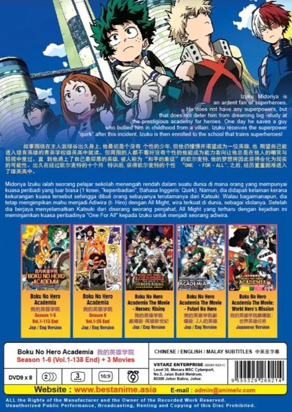 Trailer My Hero Academia Hero Rising English Dub Official Trailer