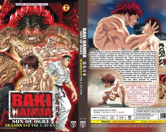 Anime Dvd Baki Hanma: Son of Ogre Season 1-2 End