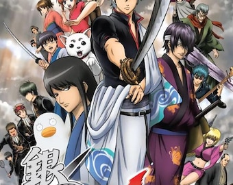 Anime DVD Gintama Complete Series Vol.1-367 + 3 Movie + OVA + 2