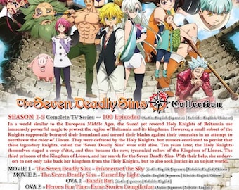 Sky How Many Seasons Of The Deadly Sins Are There DVD The Seven