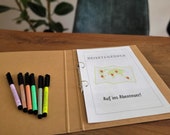 Reisetagebuch Vorlage, PDF-Reisetagebuch zum Ausfüllen, Urlaubstagebuch, A5 + A4, anpassbar in Canva (Reisetagebuch personalisiert)