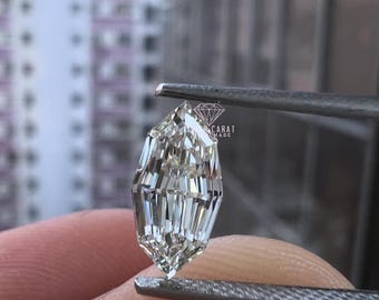 Marquise Step Cut Loose Diamond, Antique Top Grade Lab Grown Diamond, Elegant Dainty Sparkling Marquise  Cut Diamond Use For Wedding Jewelry