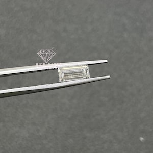 Baguette Cut Diamond, Unique White Colorless Lab Grown Diamond, perfect loose simplicity Baguette Cut Diamond Use in Engagement Ring For Her