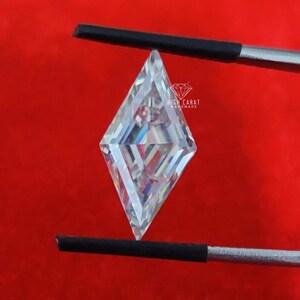 Kite Shape Elegant Diamond, Unique Top Garde Stunning Lab Grown Diamond, Perfect Unique Delicate Kite Cut Diamond Use For Wedding Jewelry