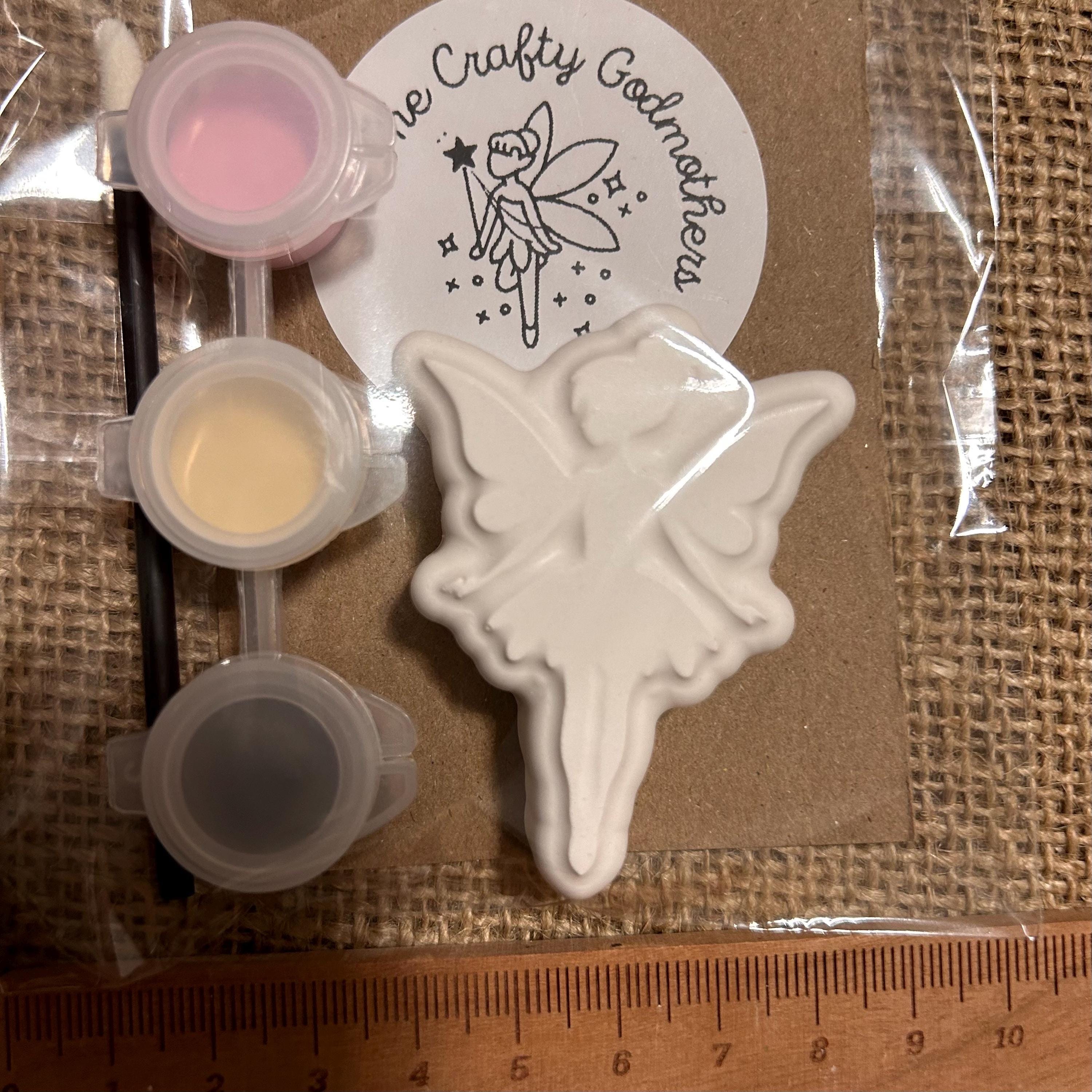 Personalized Fairy Door Party Bag - Paint Your Own, Wooden Craft For Birthday Parties, Fairy Theme 8 thumbnail image