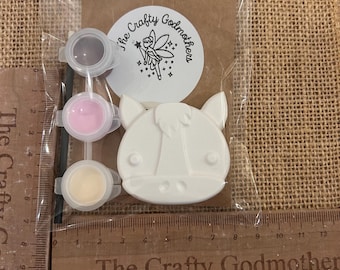 mini paint your own horse party bag filler favour