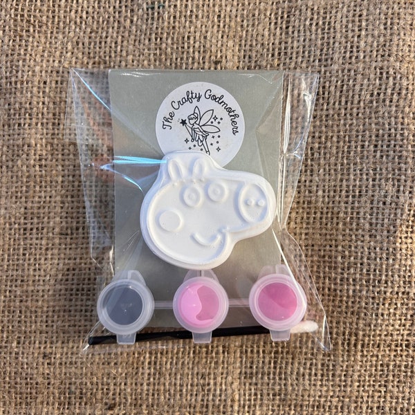 Mini pink pig party bag filler favours