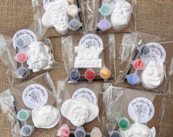 mini paint your own story toy logo party bag filler favour (1 supplied)