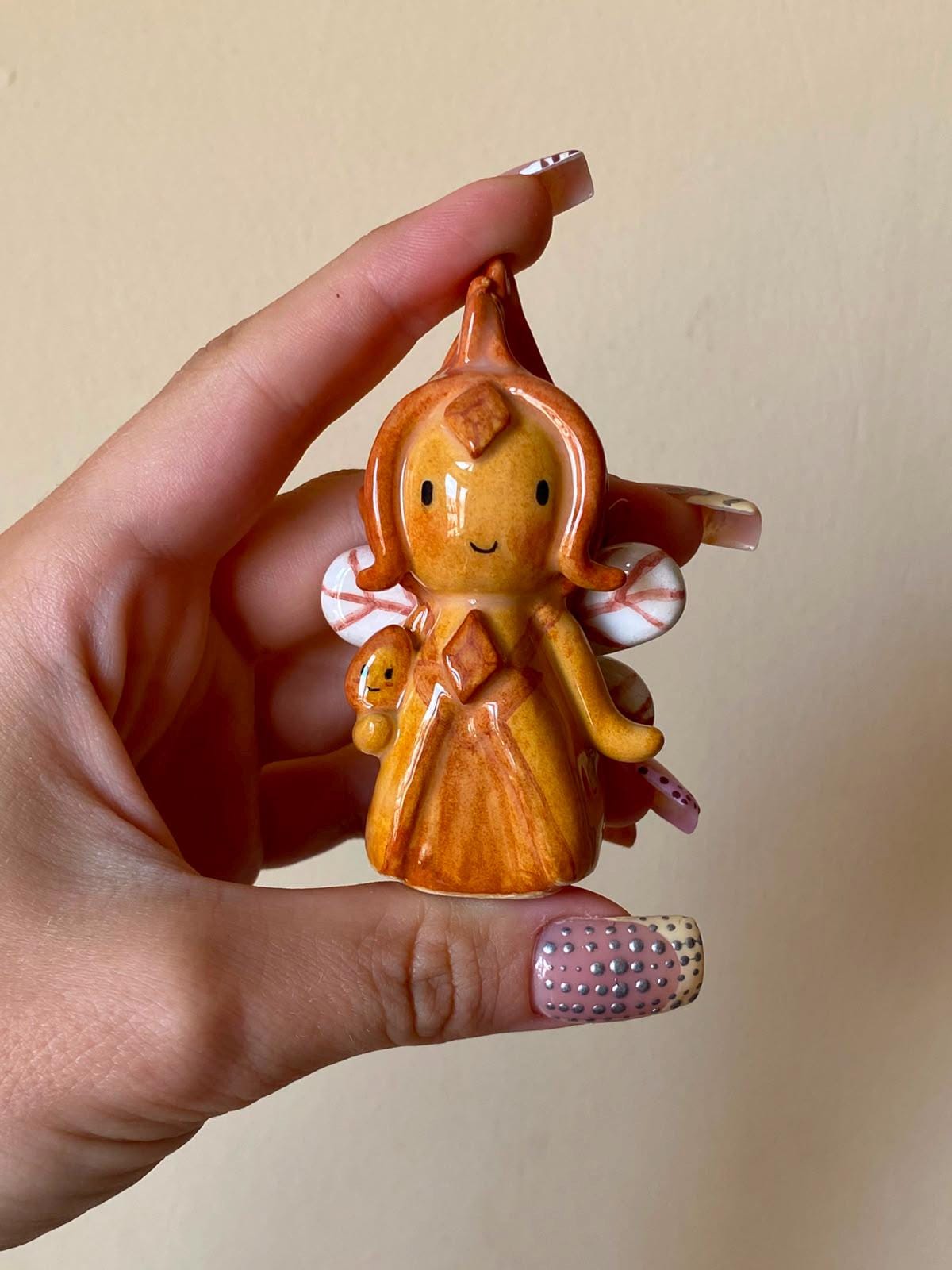 Handmade Flame Princess Ceramic Sculpture - Etsy