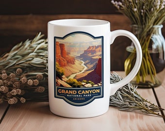 Grand Canyon National Park 15oz White Ceramic Coffee Mug