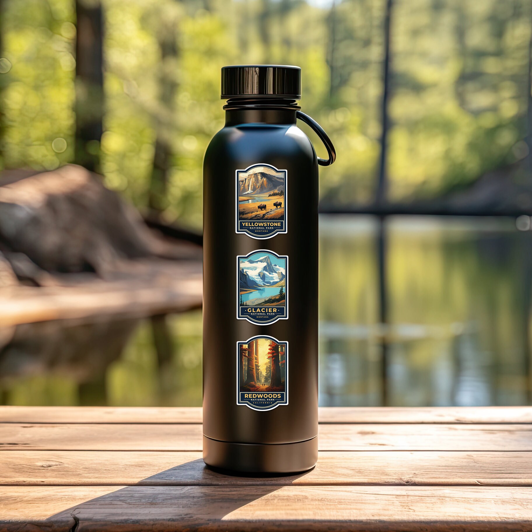 24 National Parks Stickers | Pack 01 | Nature Stickers | Adventure ...