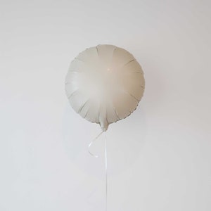 Matte Round Foil Balloon