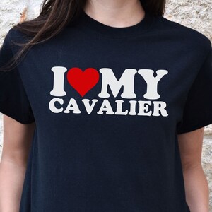 I Love My Cavalier King Charles Spaniel Shirt, Cute Spaniel Mama T-shirt, Cav Mom T-shirt, Cavie 2025 Mothers Day Gift, dog grandma shirt