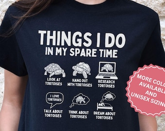 暇な時間にすること　カメTシャツ、海の動物Tシャツ、ウミガメTシャツ、海洋生物ギフト、2025年　カメを救えTシャツ