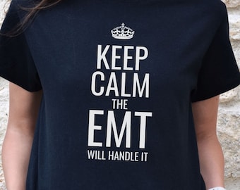 EMT Shirt, Emergency Medical Technician First Responder, EMS Paramedic Student T-Shirt,Life Saving Service Nurse Appreciation Week 2025 Gift