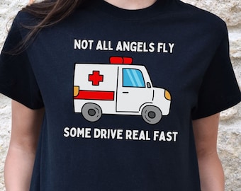 EMT Shirt, Emergency Medical Technician First Responder, EMS Paramedic Student T-Shirt, Life Saving Service Tee Appreciation Week 2025 Gift