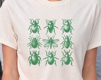 Lustiges Käfer-Shirt, Entomologie-T-Shirt, Zoologie-Insekten-T-Shirt, zukünftige Entomologen-T-Stück, Käfer-Natur-Liebhaber-Geschenk, betende Gottesanbeterin-T-Shirt