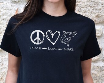 Bonita camiseta de tiburón, regalo de biología marina para amantes de los tiburones, camiseta de tiburón blanco, camiseta de tiburón martillo, regalo para el Día de la Madre 2025 para mamá