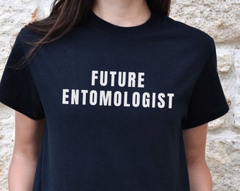 Funny Future Entomologist Bug Shirt, Entomology T-Shirt, Zoology Insect Tshirt, Weird Tee, Beetle Nature Lover Gift, Praying Mantis T Shirt