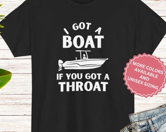 Funny Boat Shirt, Nautical Tee, Embarrassing Captain T-Shirt, Inappropriate Water Sports Tshirt, Boating Birthday Gift, Adult Humor Tee
