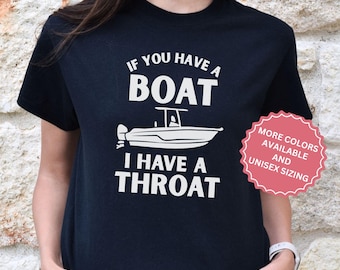 Funny Boat Shirt, Nautical Tee, Embarrassing Captain T-Shirt, Inappropriate Water Sports Tshirt, Boating Birthday Gift, Adult Humor Tee
