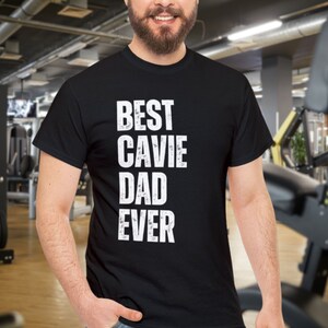 Best Dad Ever Cavalier King Charles Spaniel Shirt, Cute Dog Tee, Cocker Spaniel Mama T-shirt, Cav Mom T-shirt, 2025 Fathers Day Cavie Gift