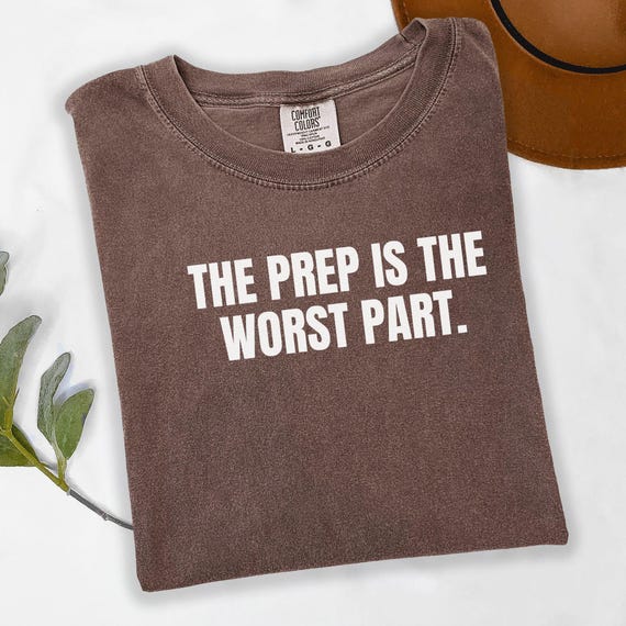Funny Prep is Worst Part Colonoscopy Shirt, Endo Gift, GI Nurse Doctor Medical Humor Tee, Colon Cancer Awareness T-shirt Endoscopy Rn Tshirt