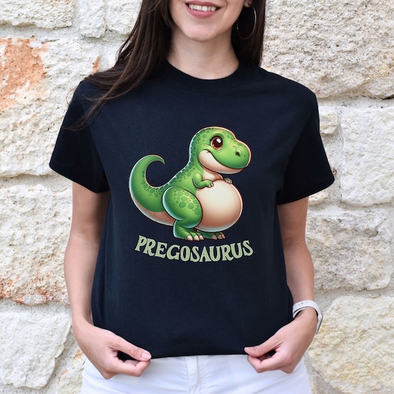 Baby Announcement Pregosaurus Shirt, REX Pregnancy Tshirt, 2025