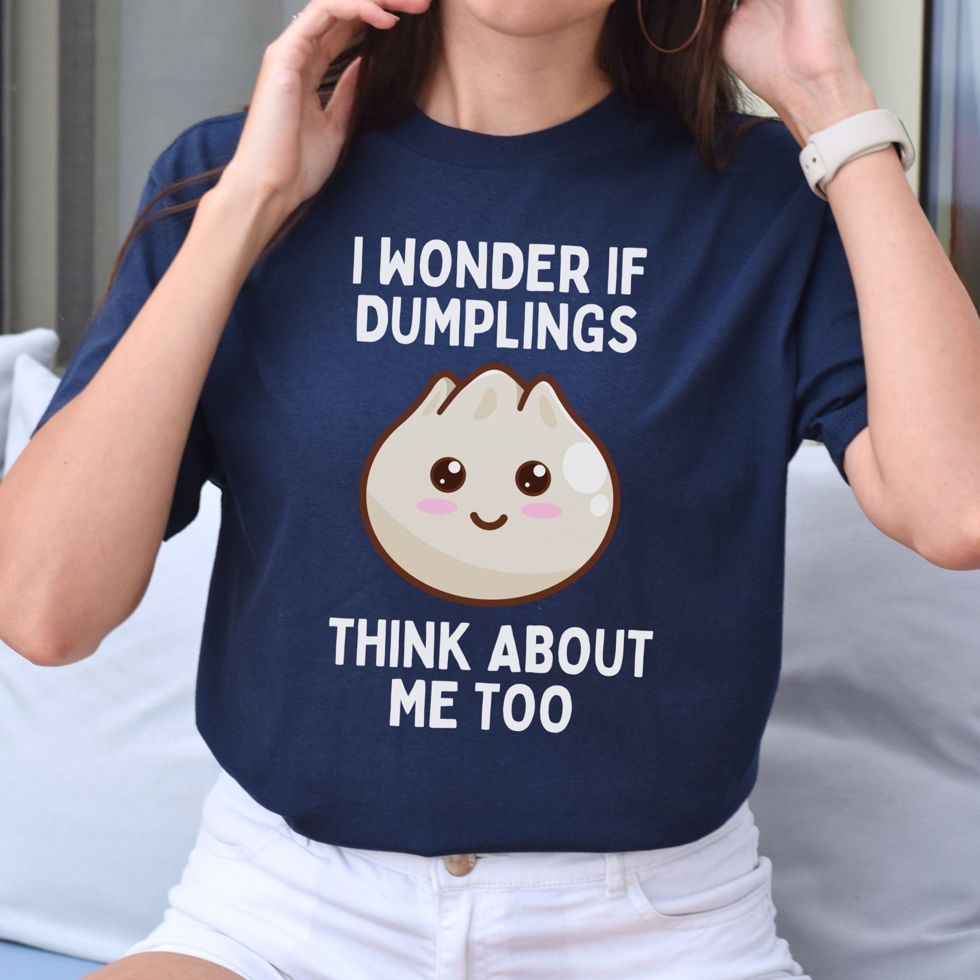 You Win Sum You Dim Sum T-Shirt - Funny Asian Food Dumpling Tee For Men & Women - View #6