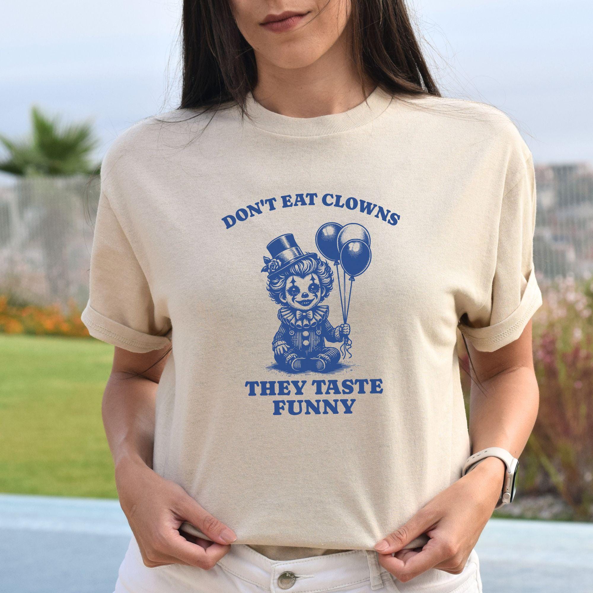 Funny Clown Shirt, Clowncore T-shirt, Weirdcore Gift, Circus Best