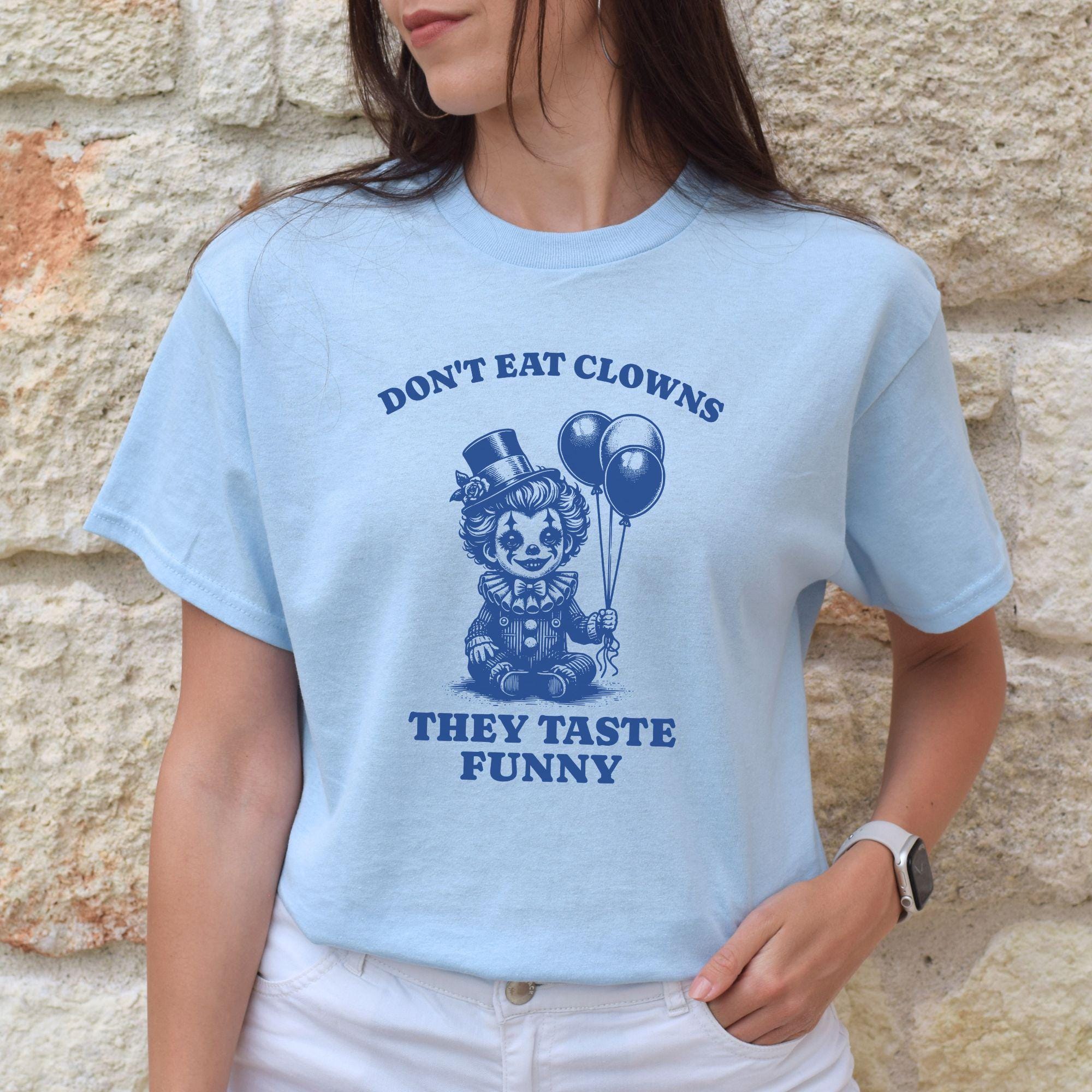 Funny Clown Shirt, Clowncore T-shirt, Weirdcore Gift, Circus Best