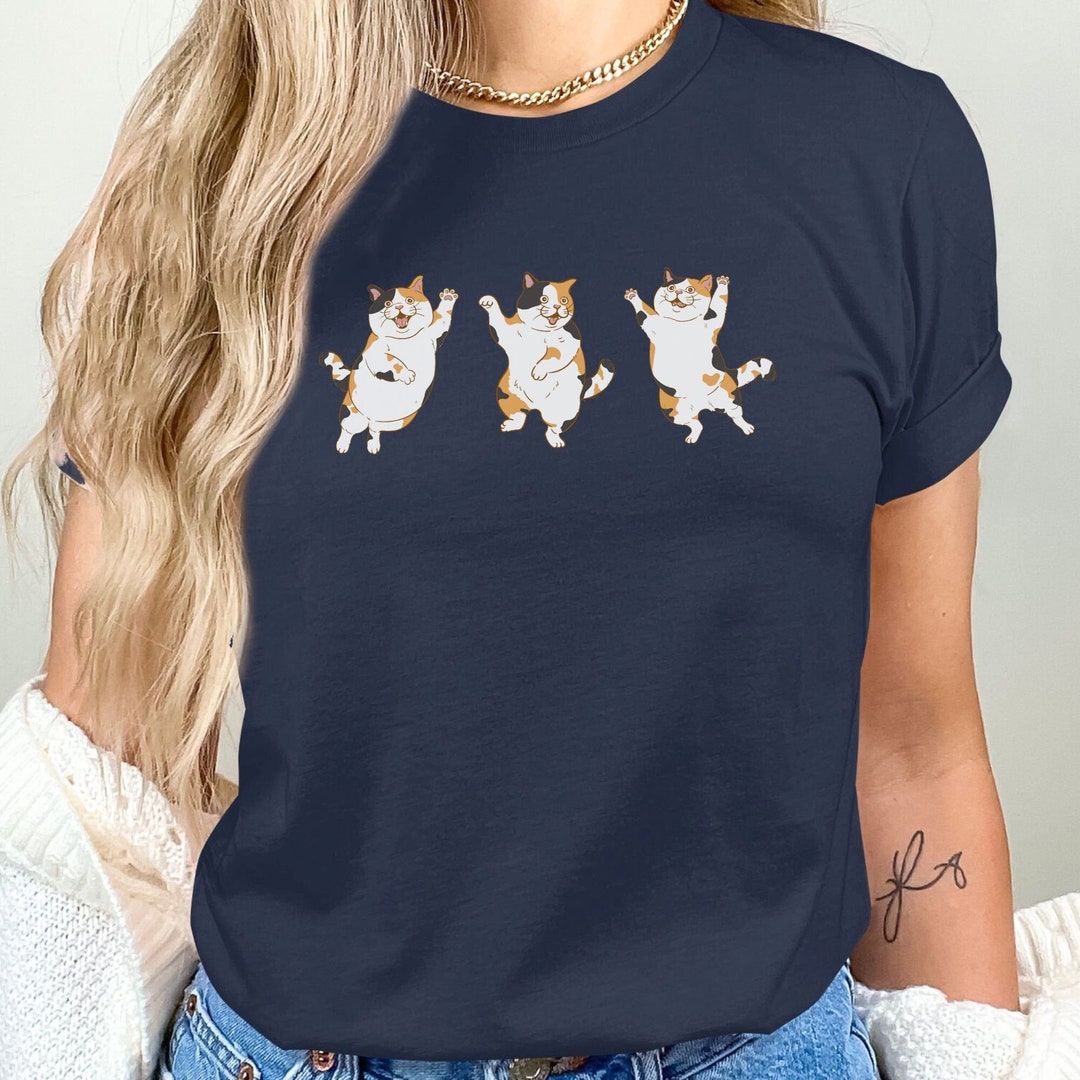 Calico Cat Shirt, Funny Feline Humor Tee, Kitty Lover Gift, Cat Owner T