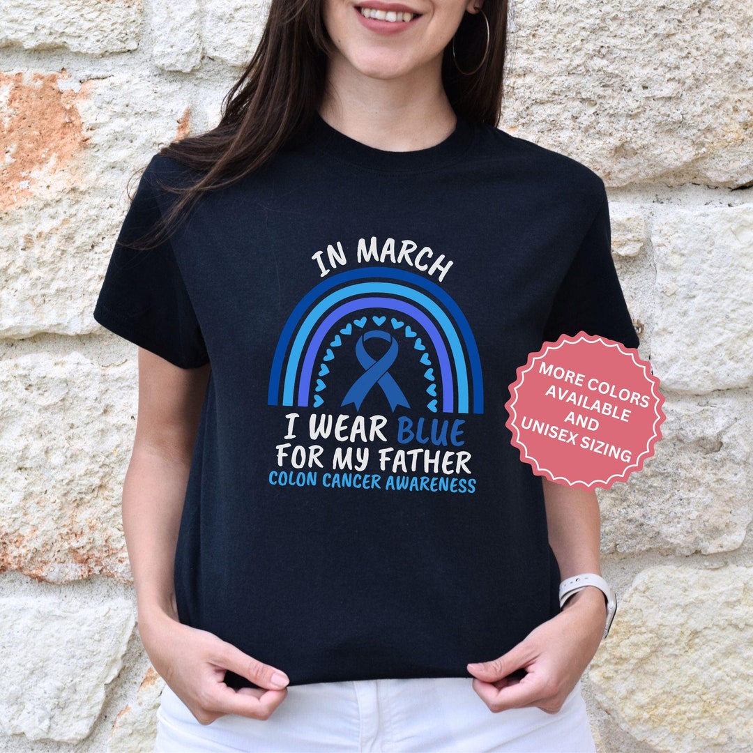 Supporting My Son - Colon Cancer Awareness Shirt