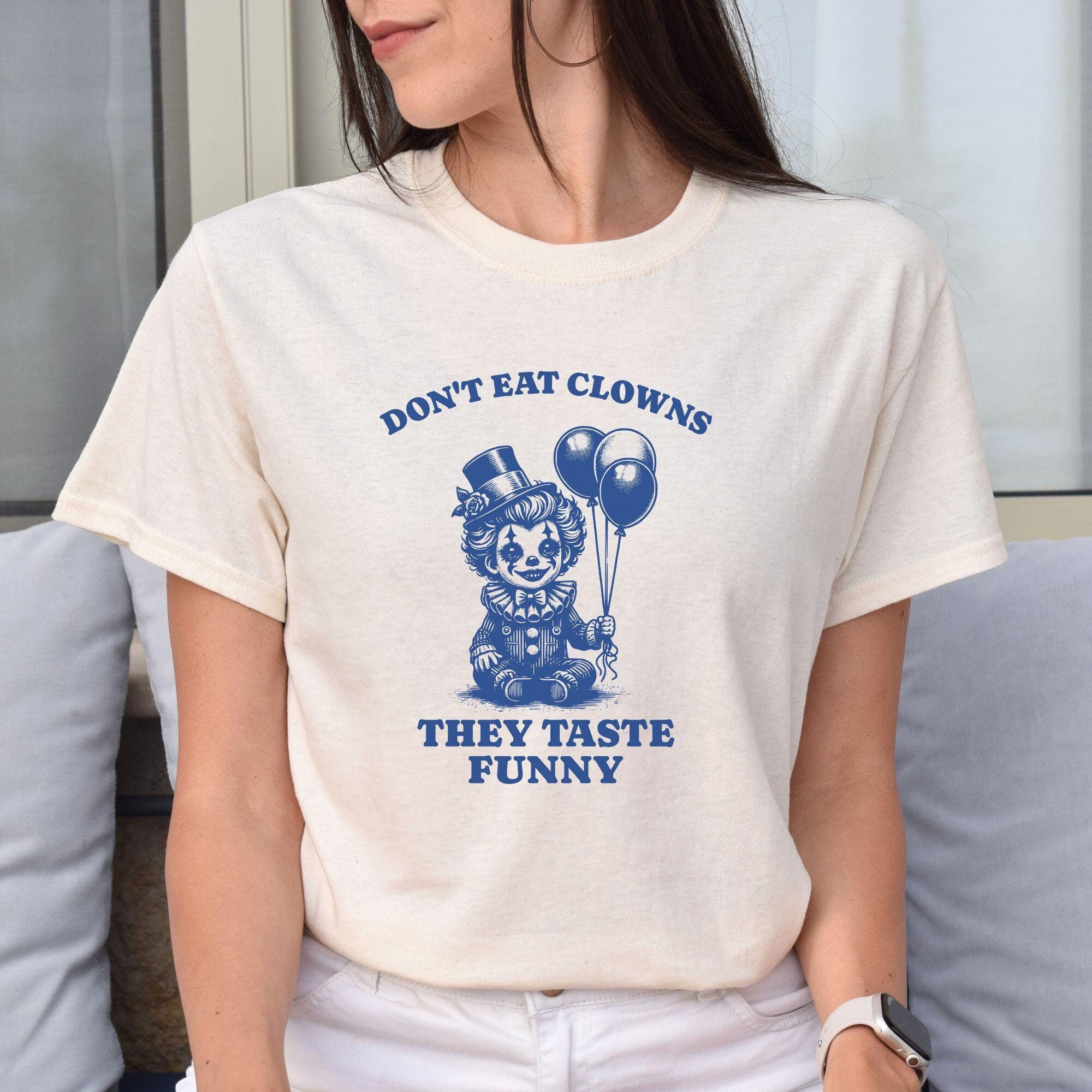 Funny Clown Shirt, Clowncore T-shirt, Weirdcore Gift, Circus Best
