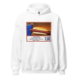 Costco Hot Dog Hoodie Sweatshirt