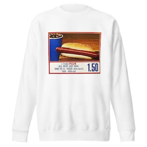 Costco Hot Dog Crewneck Sweatshirt
