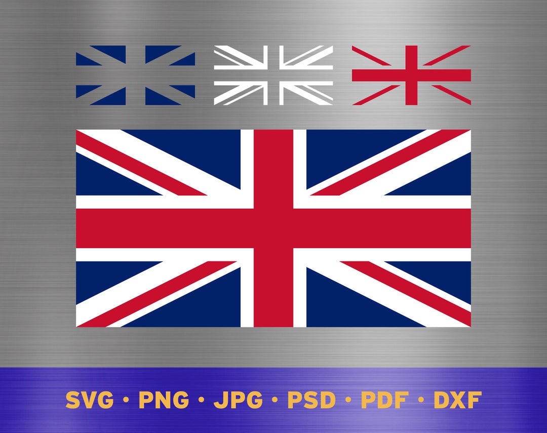 United Kingdom Flag Svg Layered, British Flag Svg, British Flag Cricut ...