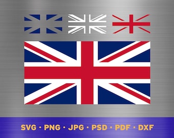 United Kingdom flag svg layered, British flag svg, British flag cricut, United Kingdom flag png, British flag png