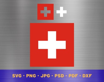 Bandera suiza svg en capas, bandera suiza svg, bandera suiza cricut, bandera suiza png, bandera suiza png