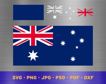 Australian flag svg layered, Australia flag svg, Australian flag cricut, Australia flag png, Australian flag png