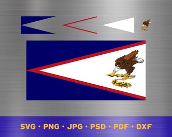 Bandera de Samoa Americana svg en capas, bandera de Samoa Americana svg, bandera de Samoa Americana cricut, bandera de Samoa Americana png, bandera de Samoa Americana png